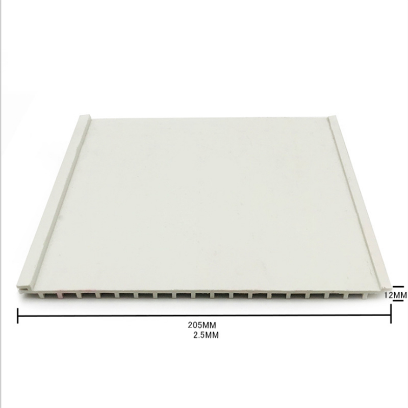 kundenspezifische PVC-Kunststoff-Nutplattenprofile PVC-Prallplatte abnehmbar für Zugang zur Klimaanlage \/ Deckenwartung
