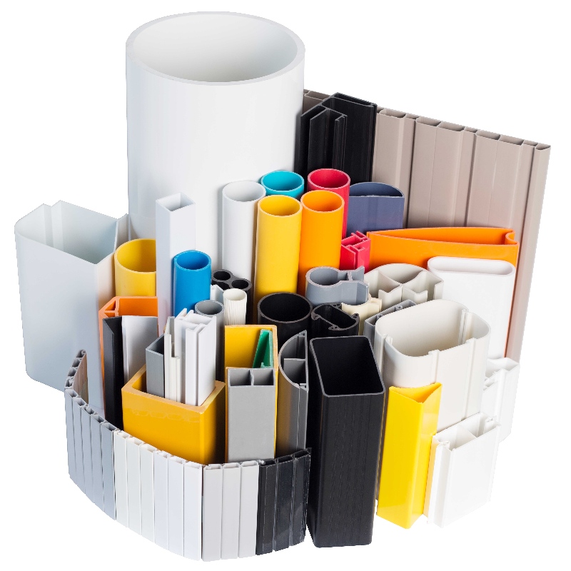 Benutzerdefinierte Kunststoff-Extrusionsprofile für Sortenindustrien
