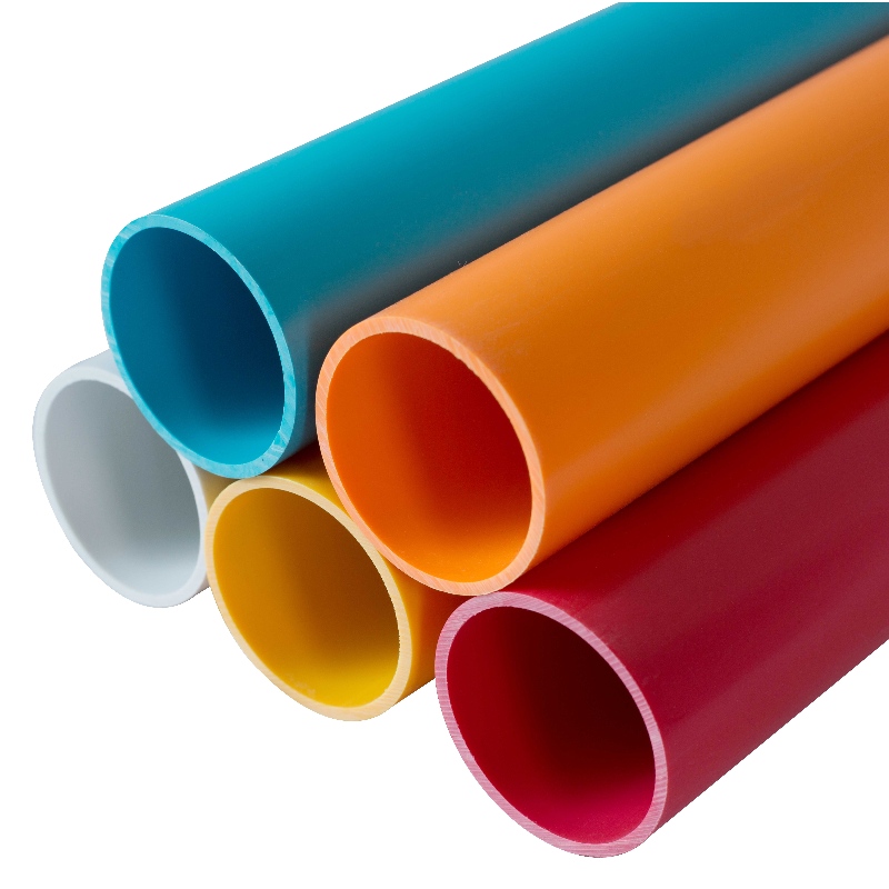 Kundenspezifisches PVC-Rohr Extrudiertes Kunststoff-PVC-Rohr Exporteur von starrem PVC-Kunststoffrohr aus China